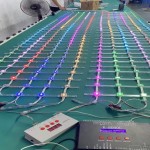 RGB led mesh screen