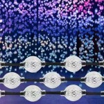 RGB pixel led string