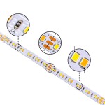 2835 dual color 144led flex led strips