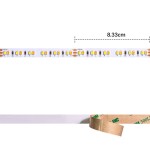 DC24V 2835 white color dual color 144led flex led strips