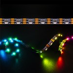DC5V sk6812 RGBW 60led 4020RGB side view pixel led tape
