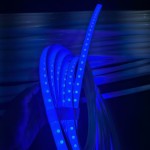 Building outline flexible wall washer